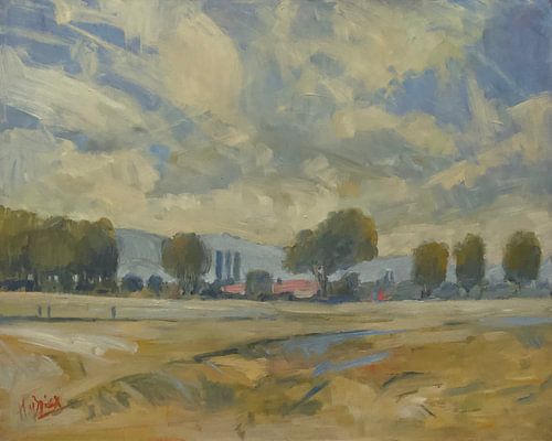 Zomerlandschap nabij Maastricht