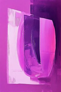 Rosa Oval | Magenta Loop