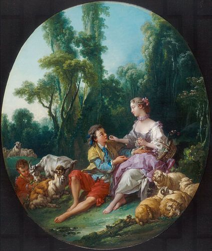 François Boucher - Denken ze aan de druif