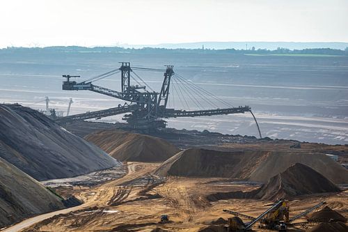 Open bruinkoolmijn Garzweiler, Duitsland