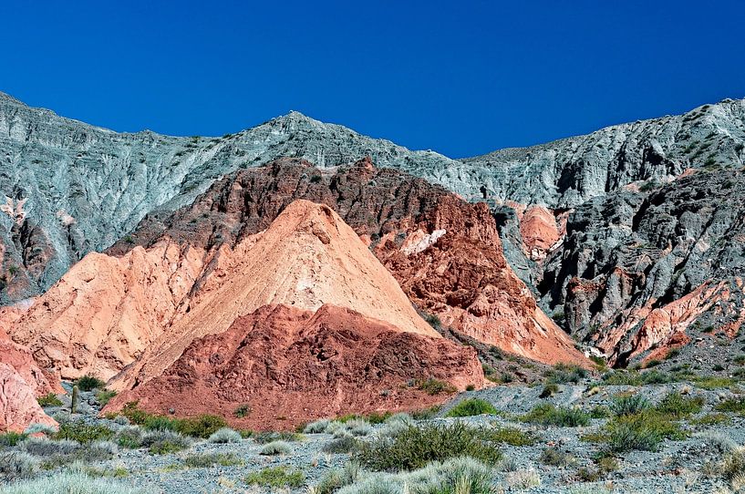 The seven-coloured mountain in Argentina by Frank Photos