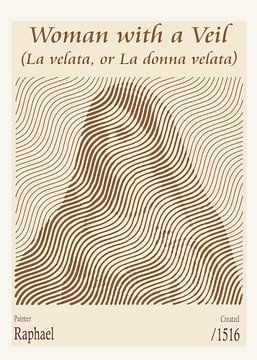 Frau mit Schleier (La velata, oder La donna velata) von DOA Project
