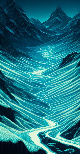 Eisberge von Niek Traas