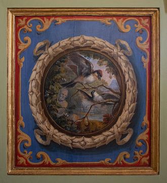 Muurschildering Vaticaanstad van Kim Meijer