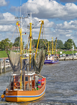 Greetsiel in Ostfriesland