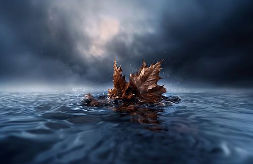 Oceanic leaf emptiness