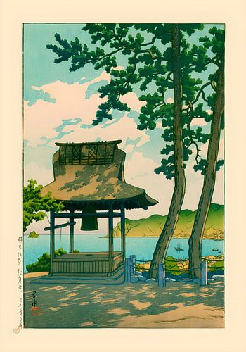 Der Shogetsuin-Tempel in Ito von Kawase Hasui