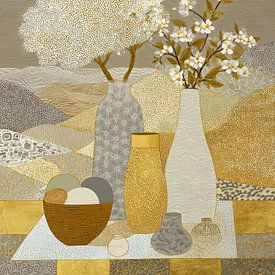 Vases à fleurs sur Peintures accrocheuses