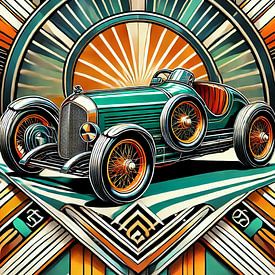 Vintage Race Car von Eric Nagel