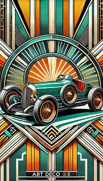 Vintage Race Car by Eric Nagel