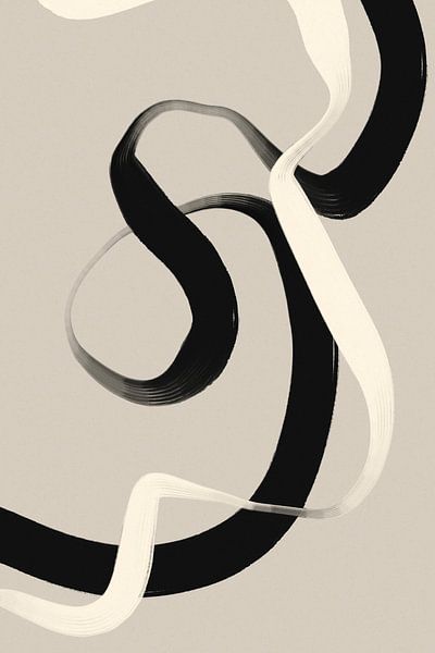 Black Strokes No 15 by Treechild