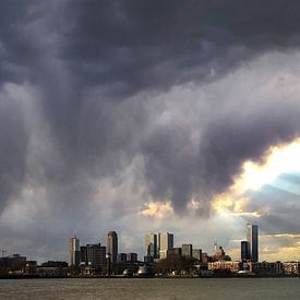 Skyline von Rotterdam von Brian Morgan