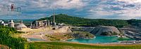 Panorama Sint-Pietersberg quarry in Maastricht