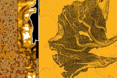 Wirbelndes Baumblatt