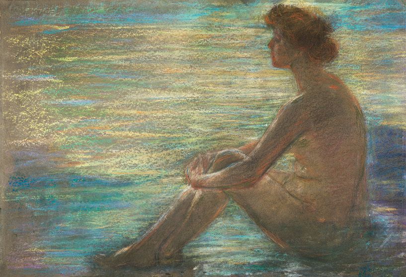 Nackt auf dem Meer, Alice Pike Barney von Atelier Liesjes
