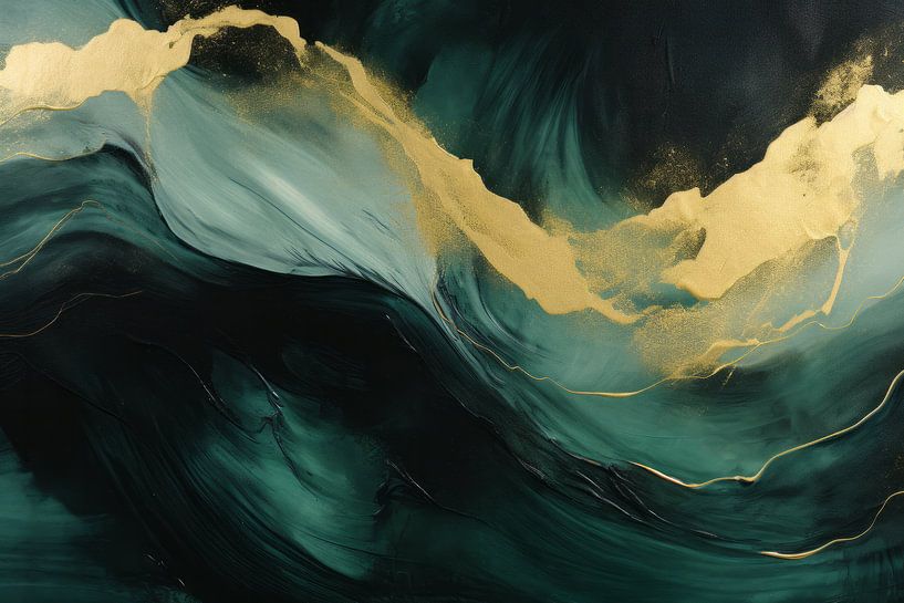 Greens and Golds by Dunto Venaar