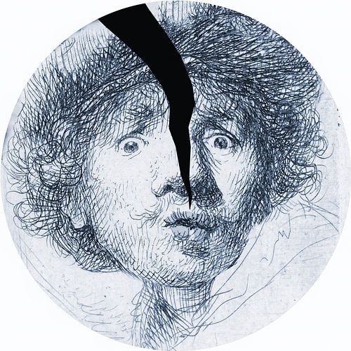 Rembrandt in Delfter Blau