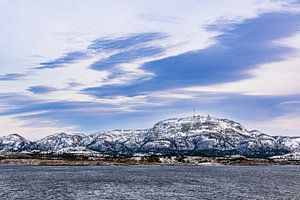 Landschaft an der Küste des Europäische Nordmeeres in Norwegen