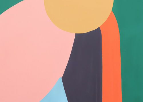 Bunte moderne Formen