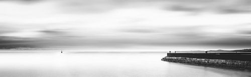 Ogden Point Breakwater Victoria BC. Panorama