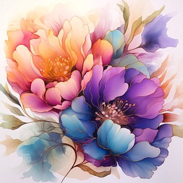 mooie bloemen van Virgil Quinn - Decorative Arts