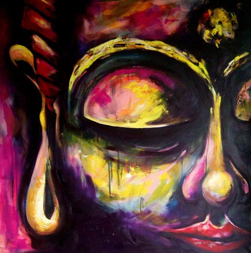 Tired Buddha by Michael Ladenthin