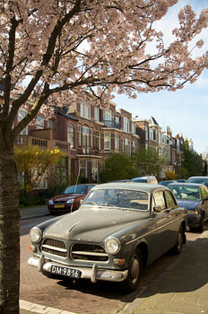 Volvo in de Lente