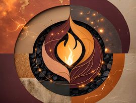 Die Flamme der Vesta - Ritual der Wärme und des Schutzes