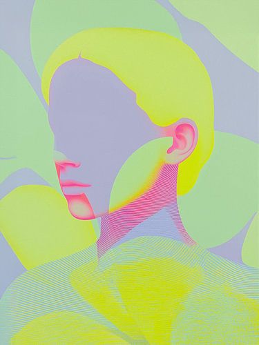 Neonpastelle_Una von Artclaud