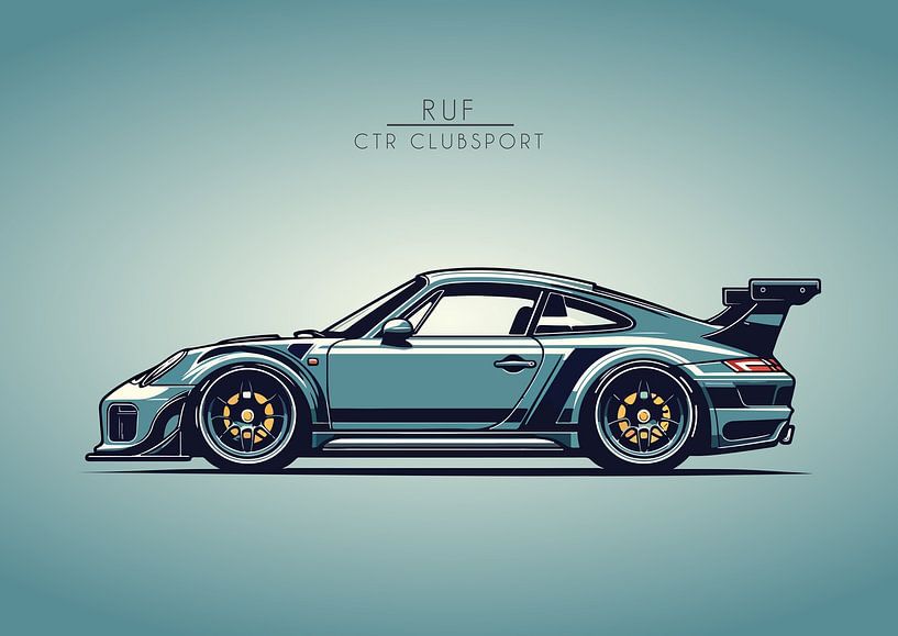 RUF CTR Clubsport by Ahmad Automotive