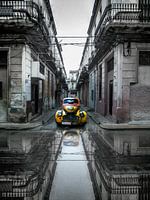 Klassisches altes Auto in Havanna, Kuba