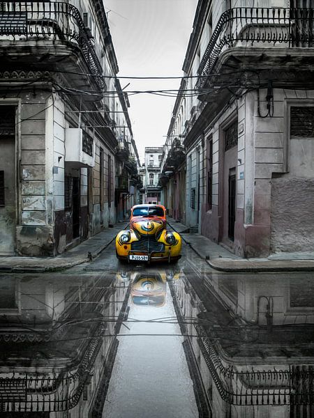 Voiture classique ancienne à La Havane, Cuba, Svetlin Yosifov par 1x