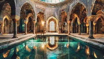 Turkse Hamam in Verloren Plaatsen van Mustafa Kurnaz
