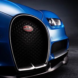 Bugatti Chiron Automobile Bildende Kunst von Thomas Boudewijn