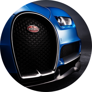 Bugatti Chiron Automotive Fine Art van Thomas Boudewijn