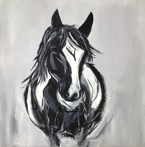 Aanbiddelijke Tinker Paarden Liefde