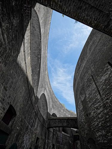 Perspectief op Fort Hollandse Waterlinie van BHotography