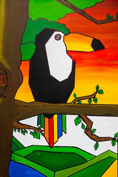 Tropical Toucan by Antwan Janssen