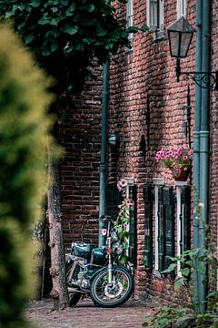 The lone motorbike by Dennis Lantinga