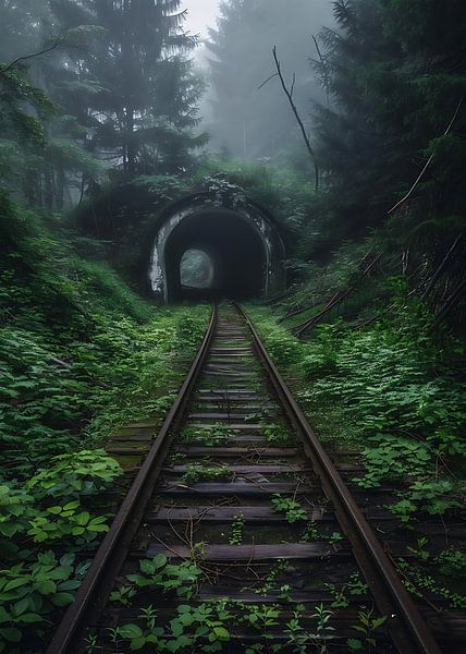 Lost Place - railway tunnel by HyggeHavn