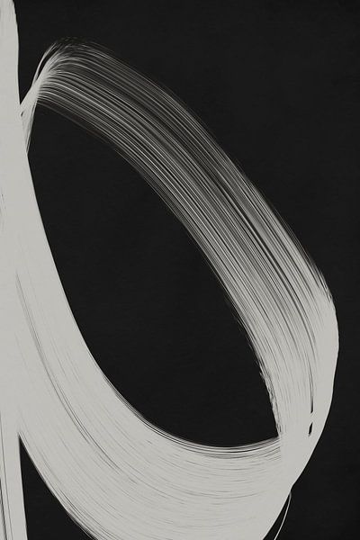 Gray Strokes No 4 by Treechild