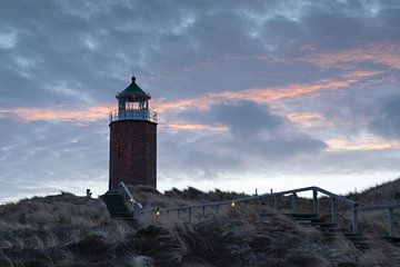 Leuchtturm Rotes Kliff, Sylt, Nordfriesland, Deutschland