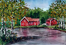 "Schweden" Haus am See in Smaland von Thomas Suske