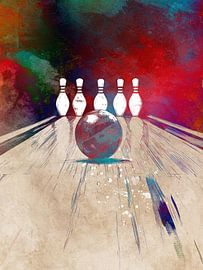Bowling Sport Kunst #Bowling #Sport