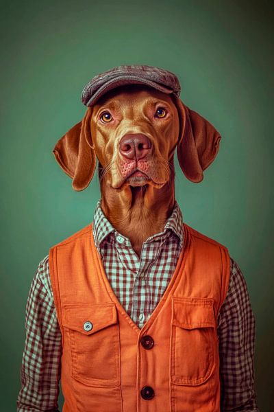 Vizsla by Poster Art Shop