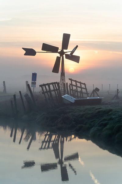 Hoekschewaards landschap par Berny Schop