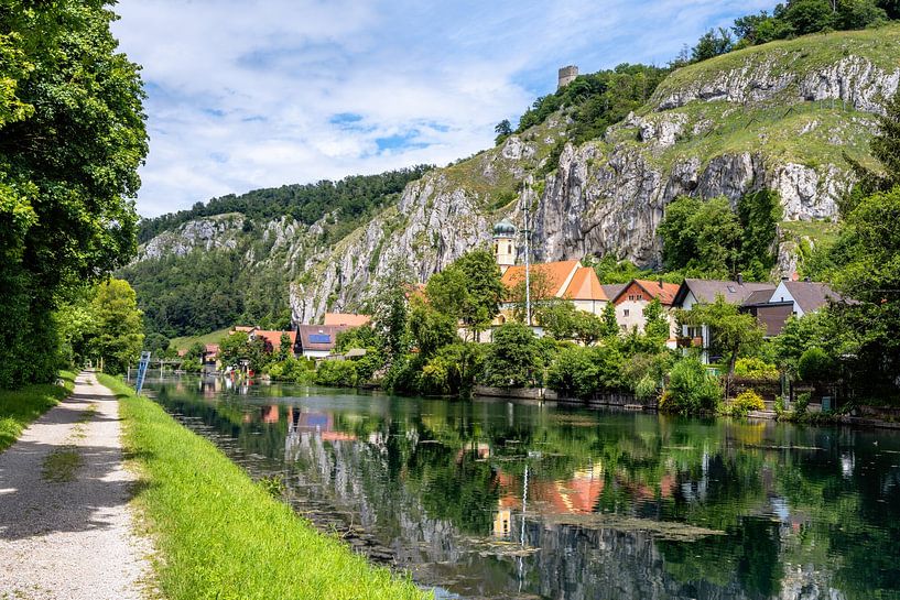 Der Idyllische Ort Essing im Altmühltal von ManfredFotos