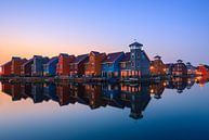 Reitdiephaven, Groningen, Niederlande von Henk Meijer Photography Miniaturansicht