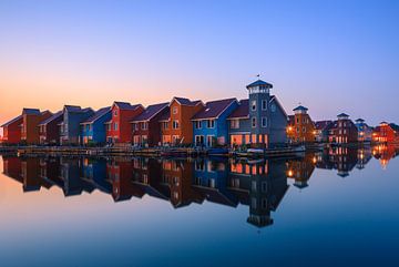 Reitdiephaven, Groningen, Niederlande