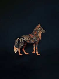 Fenrir - Loup mythologique sur Sanna Folkki